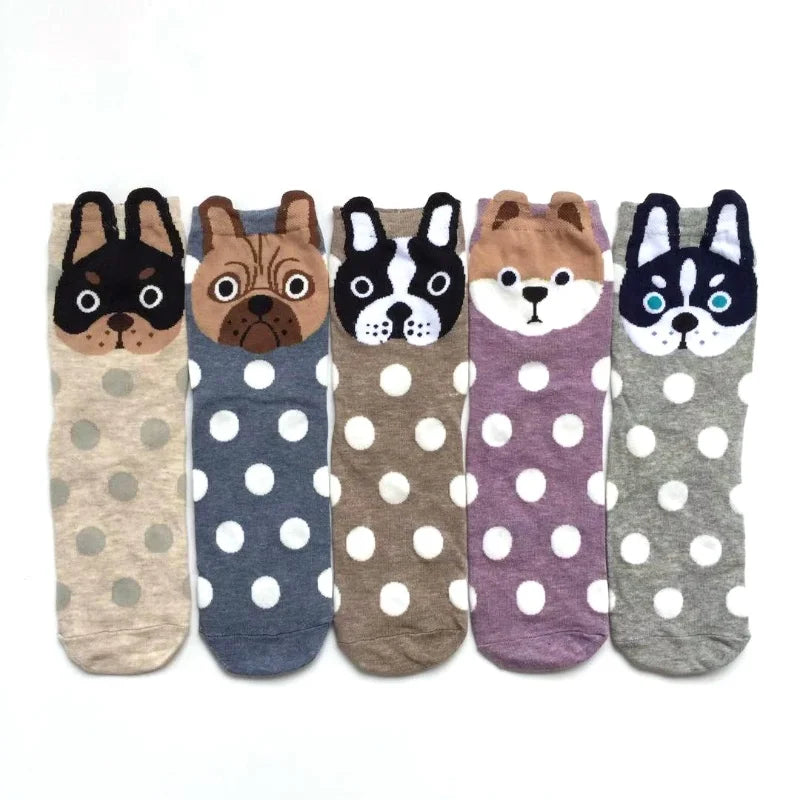 4 Paar Damen Baumwollsocken