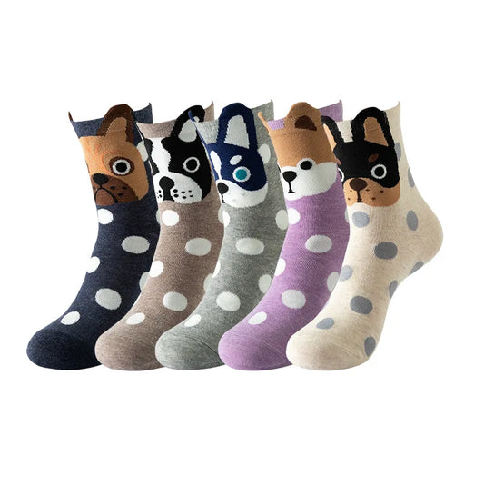 4 Paar Damen Baumwollsocken